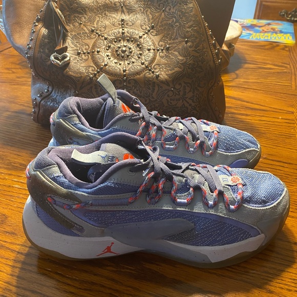 Used Nike Jordan Luka 2 Lake Bled size 9 basketball sneakers - Picture 1 of 10
